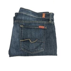 7 For All Mankind Bootcut Dark Wash Women’s Jeans Size W32 X L32.5